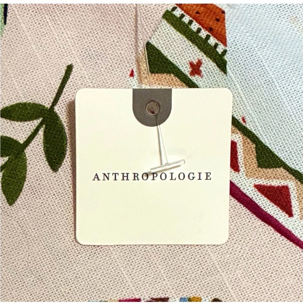 Anthropologie Christmas Coffee Cocoa Mugs Kitchen Dish Towel Tea Towel NEW - Picture 8 of 11